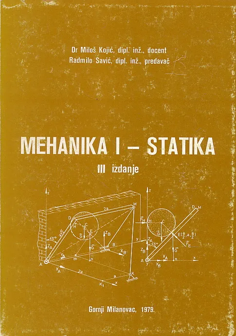 Mehanika I. - Statika