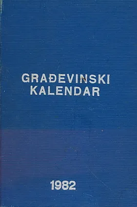 Građevinski kalendar 1982