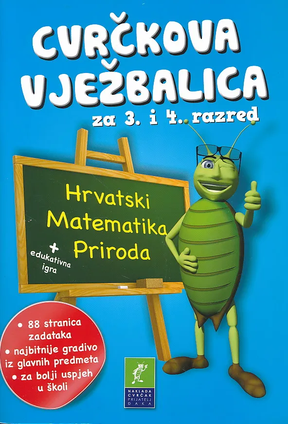 Cvrčkova vježbalica za 3. i 4. razred