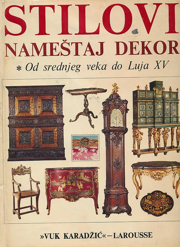 Stilovi nameštaj dekor 1. Od srednjeg veka