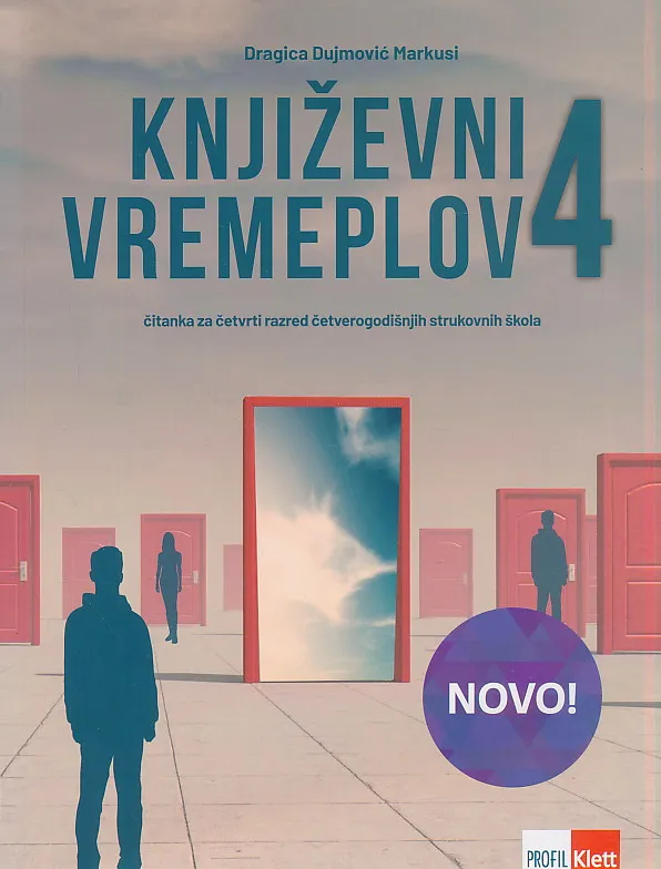 Književni vremeplov 4 čitanka za četvrti razred četverogodišnjih strukovnih škola (96 sati)
