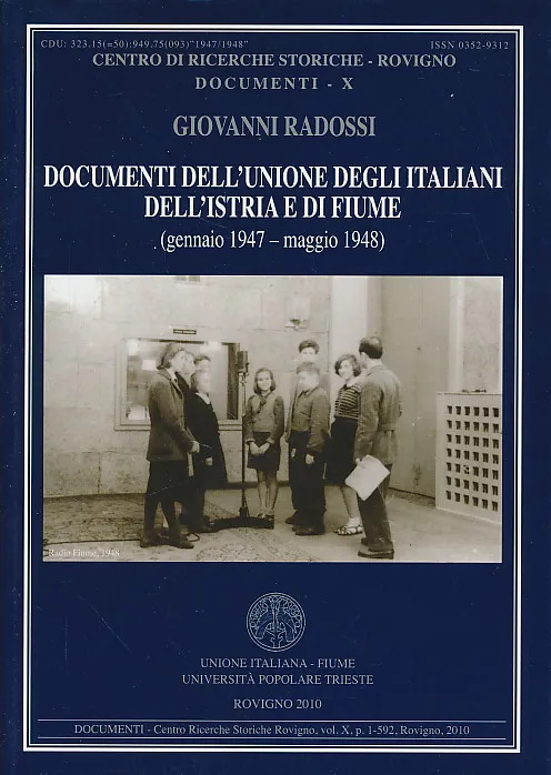 Documenti dell'unione degli Italiani dell'istria