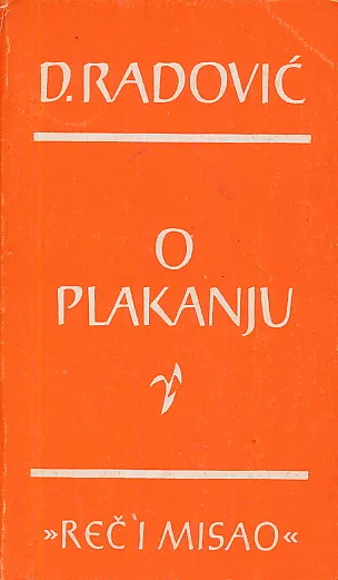 O plakanju
