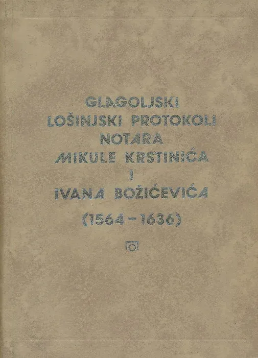 Glagoljski lošinjski protokoli notara Mikule