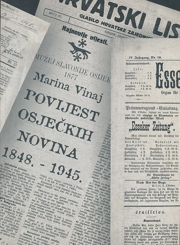 Povijest osječkih novina 1848.-1945.