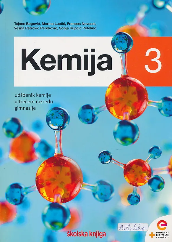 Kemija 3 udžbenik kemije u trećem razredu gimnazije