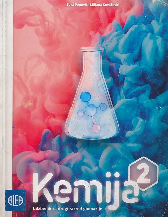Kemija 2 udžbenik za drugi razred gimnazije