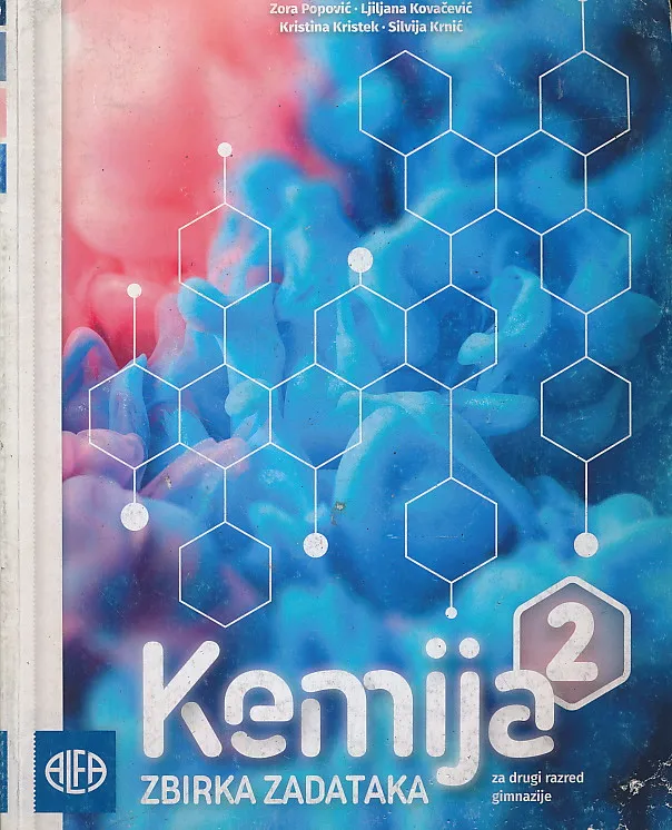 Kemija 2 zbirka zadataka za drugi razred gimnazije