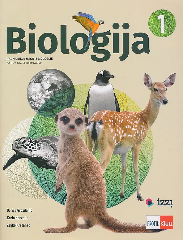 Biologija 1 radna bilježnica iz biologije za prvi razred gimnazije