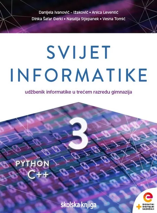 Svijet informatike 3 udžbenik informatike u trećem razredu gimnazija
