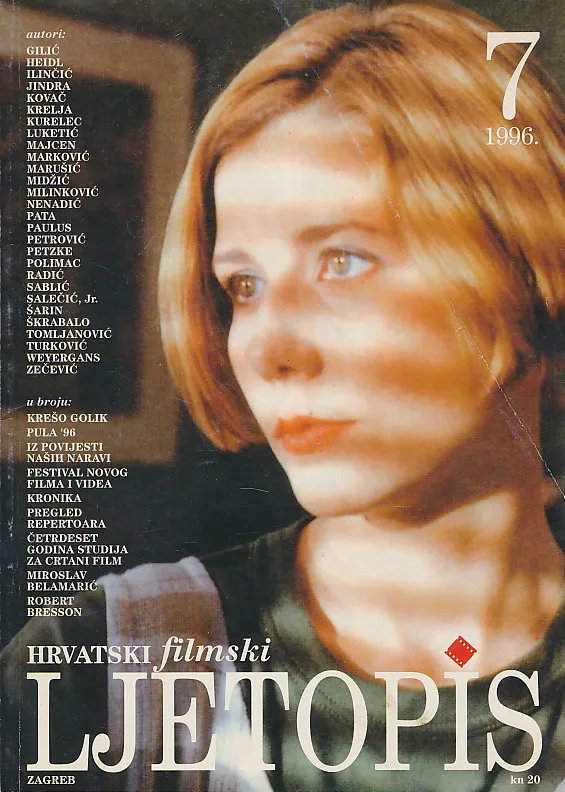 Hrvatski filmski ljetopis 7/1996