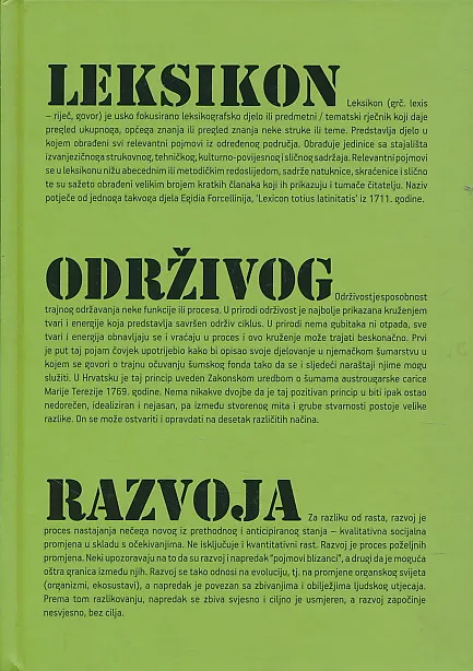 Leksikon održivog razvoja