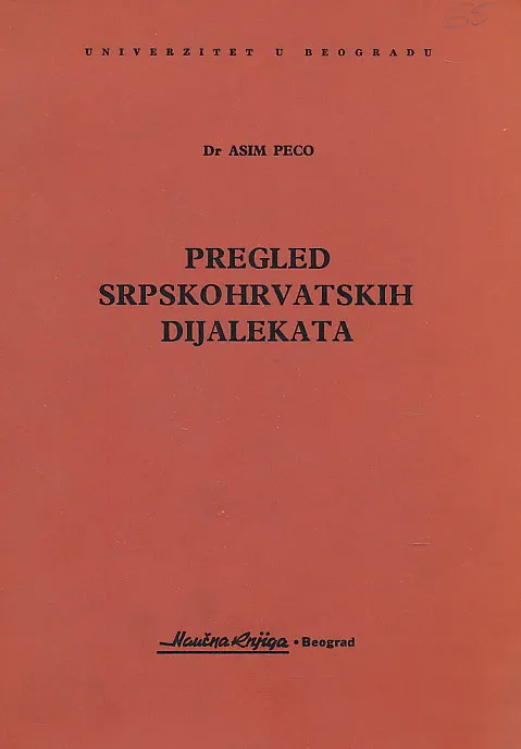 Pregled srpskohrvatskih dijalekata