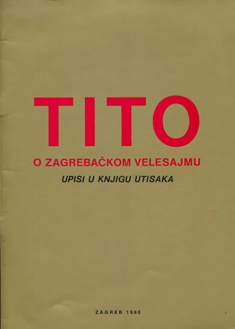 Tito o Zagrebačkom velesajmu