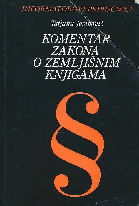 Komentar zakona o zemljišnim knjigama