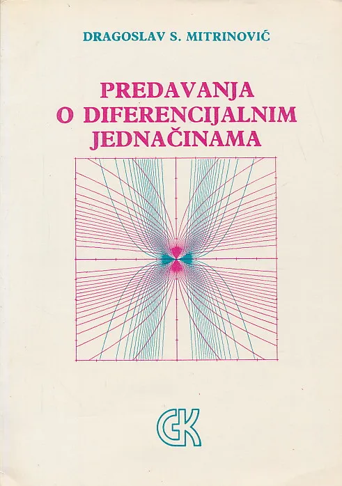 Predavanja o diferencijalnim jednačinama