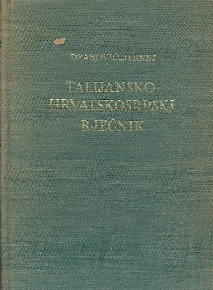 Talijansko-hrvatskosrpski rječnik