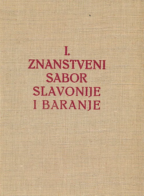 Prvi znanstveni sabor Slavonije i Baranje