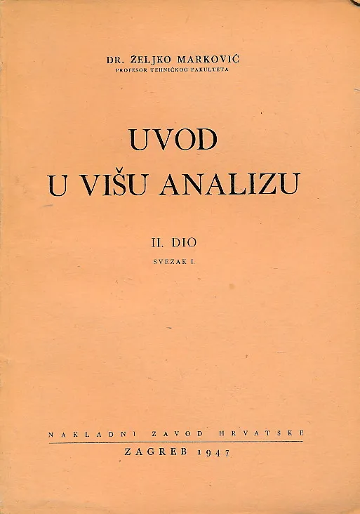 Uvod u višu analizu  II