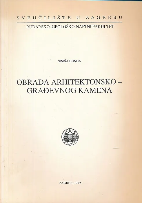 Obrada arhitektonsko-građevinskog kamena