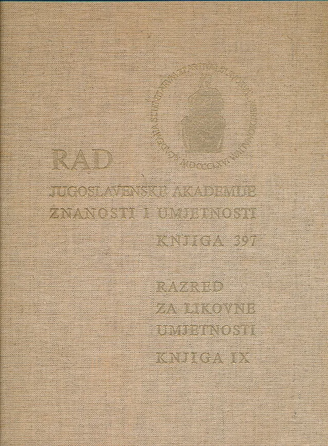 Rad JAZU 397: Sorkočevićev ljetnikovac na Lapadu