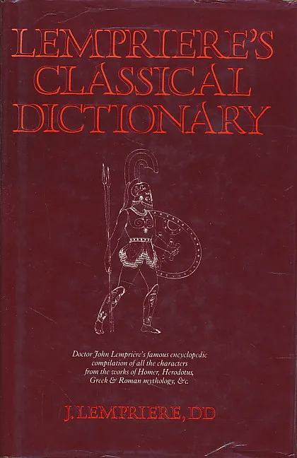 Lemprieres Classical Dictionary