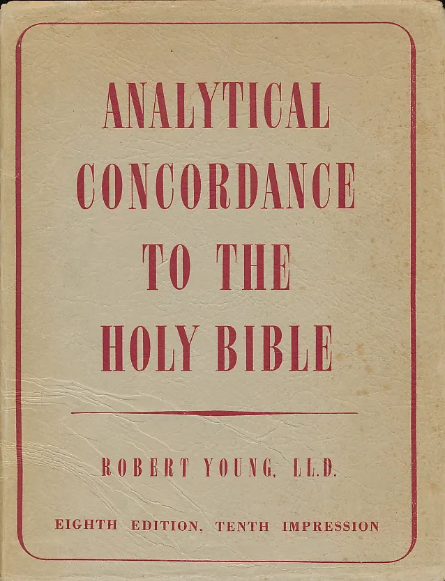 Analytical Concordance to the Holy Bible