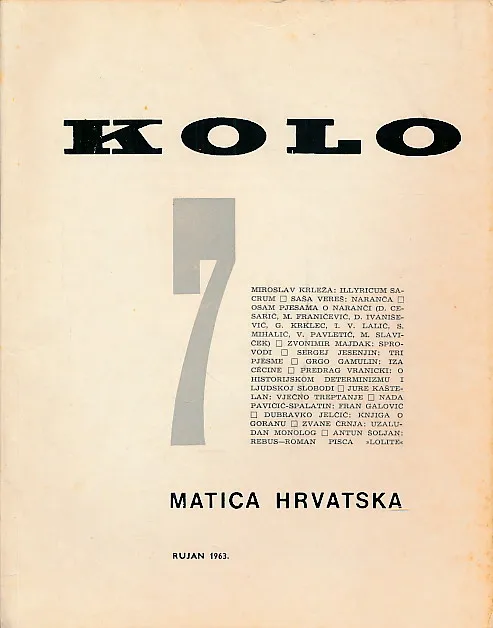 Kolo 7/1963