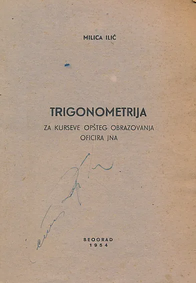 Trigonometrija za kurseve opšteg obrazovanja