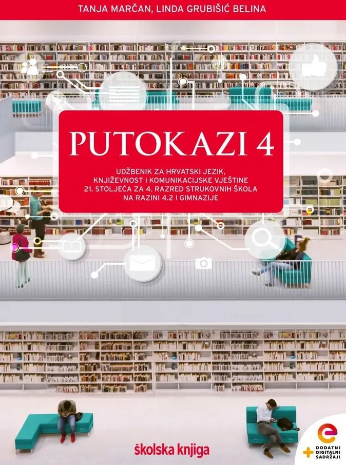 Putokazi 4 udžbenik za hrvatski jezik, književnost i komunikacijske vještine 21. stoljeća