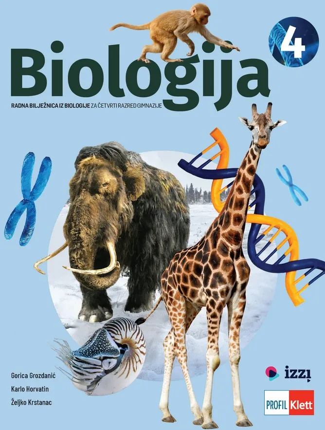Biologija 4 radna bilježnica iz biologije za četvrti razred gimnazije