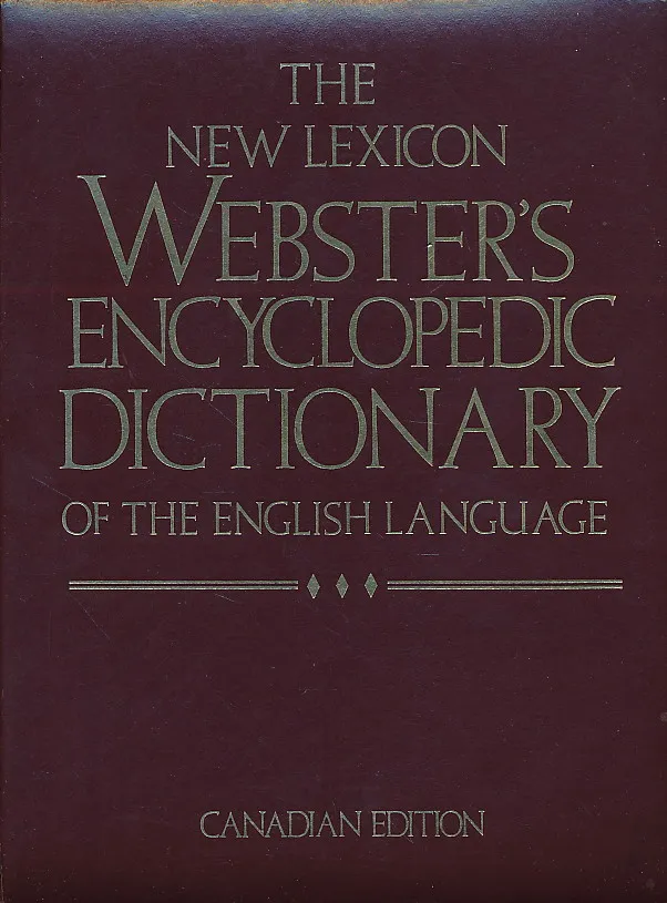 Webster's Encyclopedic Dictionary