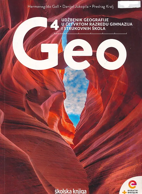 Geo 4 udžbenik geografije u četvrtom razredu gimnazija i strukovnih škola