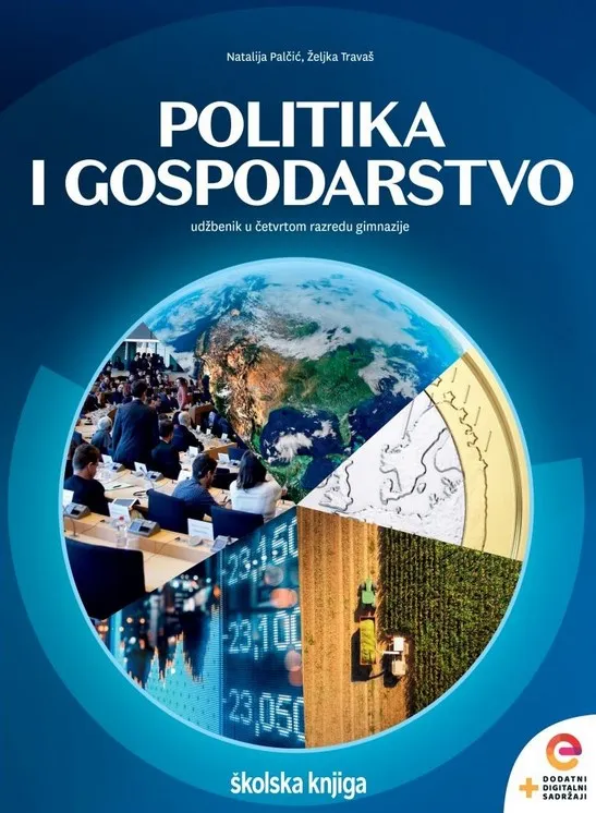 Politika i gospodarstvo udžbenik u četvrtom razredu gimnazije