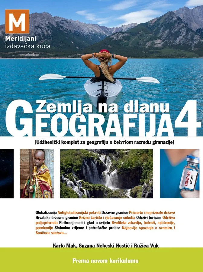 Zemlja na dlanu GEOGRAFIJA 4 Udžbenički komplet za geografiju u četvrtom razredu gimnazije