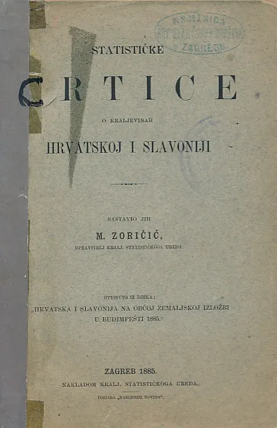 Statističke crtice o Kraljevinah Hrvatskoj i Slavoniji