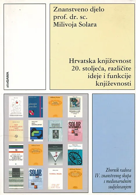 Znanstveno djelo prof.dr.sc. Milivoja Solara