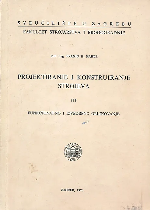 Projektiranje i konstruiranje strojeva III