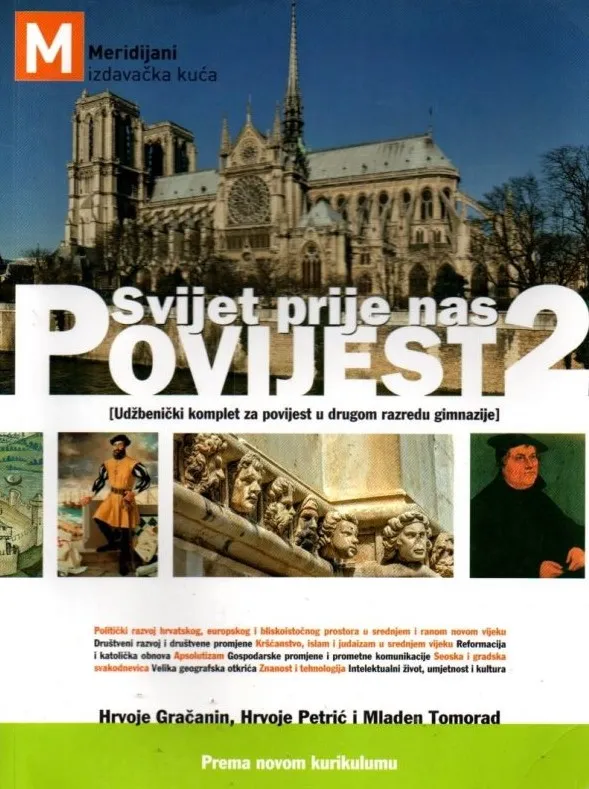 Svijet prije nas POVIJEST 2 udžbenički komplet za povijest u drugom razredu gimnazije