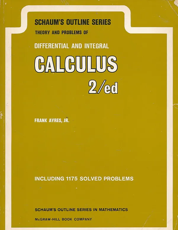 Differential and Integral Calculus