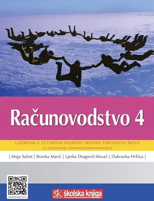 Računovodstvo 4 udžbenik u četvrtom razredu srednje sturkovne škole za zanimanje ekonomist