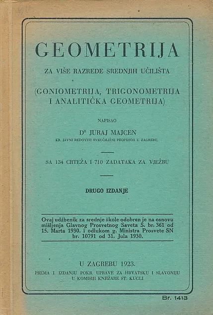 Geometrija za više razrede srednjih učilišta