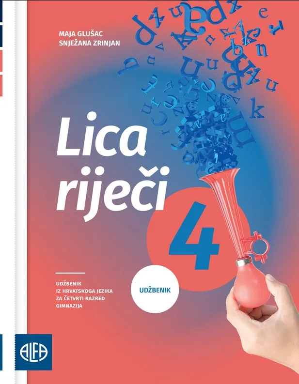 Lica riječi 4 udžbenik iz hrvatskoga jezika za četvrti razred gimnazija