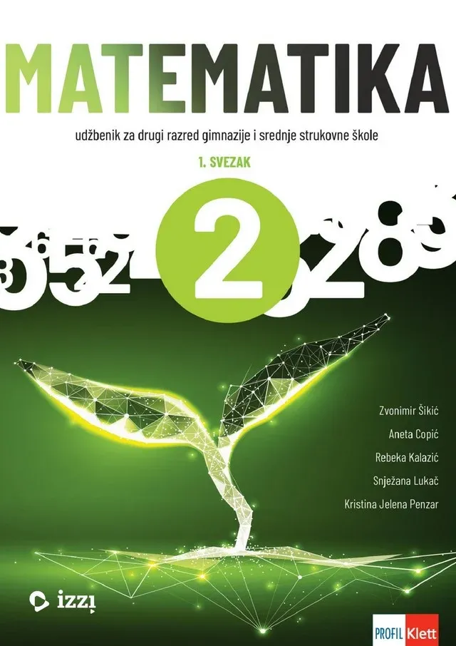 Matematika 2 1. svezak udžbenik za drugi razred gimnazije i srednje strukovne škole