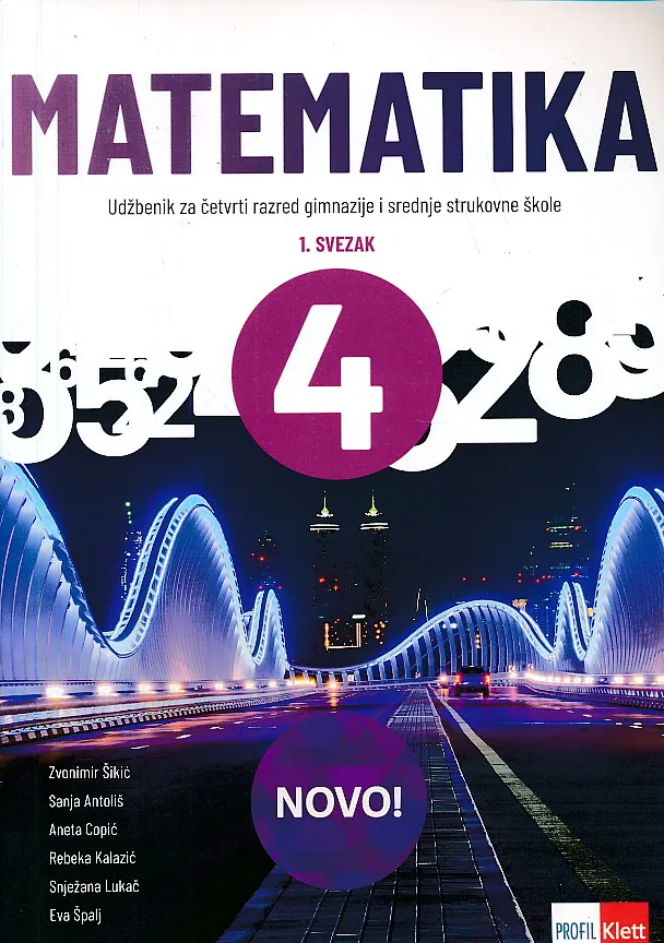 Matematika 4 udžbenik za gimnazije i srednje strukovne škole 1. svezak