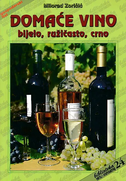 Domaće vino bijelo, ružičasto, crno
