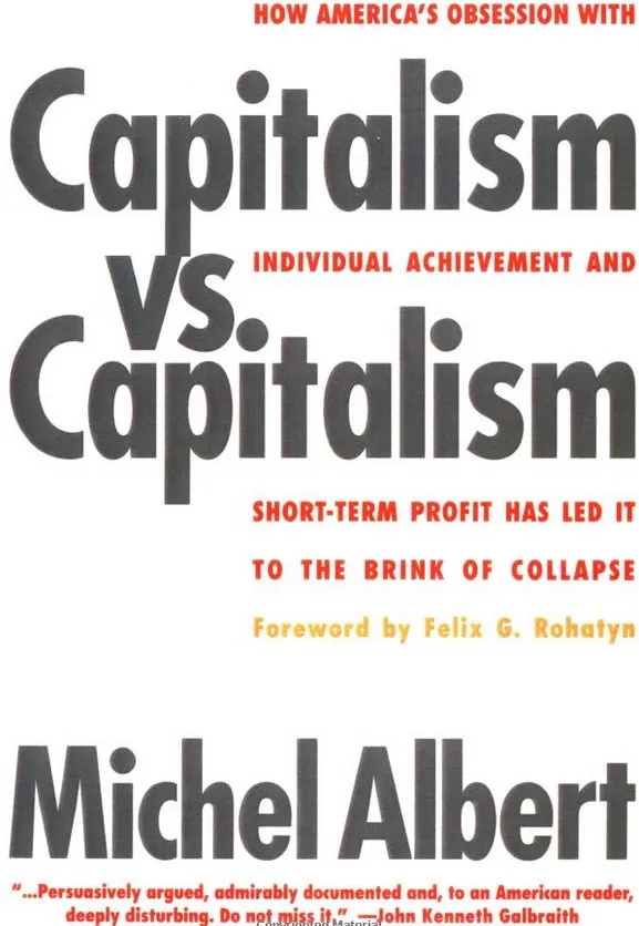 Capitalism Vs. Capitalism