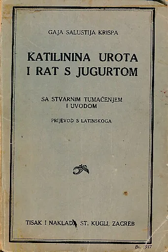 Katilinina urota i rat s Jugurtom