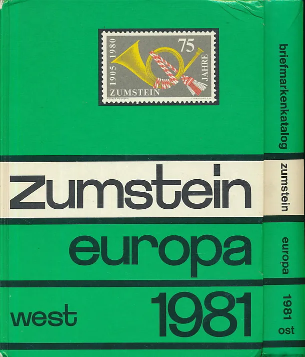 Zumstein Briefmarken-Katalog Europa-West/Europa-Ost