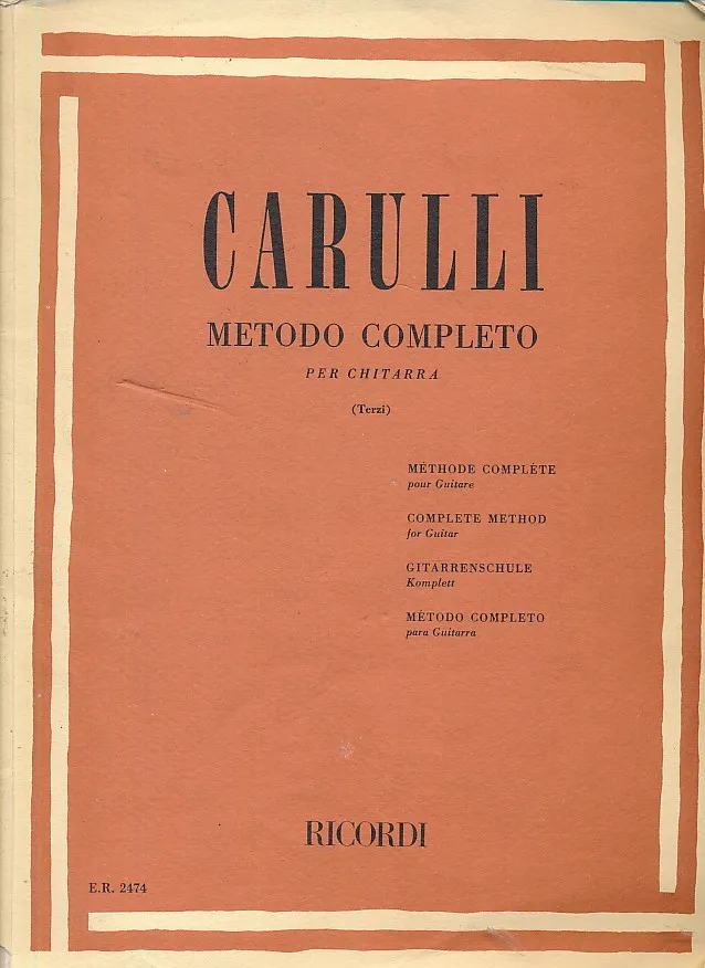 Carulli : Metodo completo per chitarra